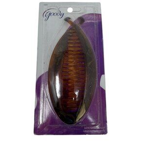 Goody Kate Banana Clip Hair Accessory Tortoise Shell Design In Package